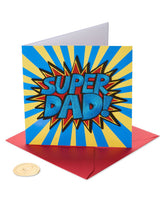 GIVE YOUR POWERS A REST TODAY FATHER’S DAY GREETING CARD